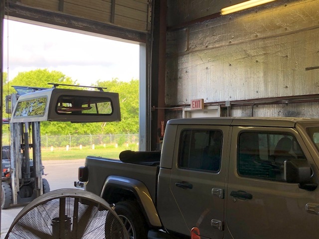 Jeep Gladiator Camper Shell Install